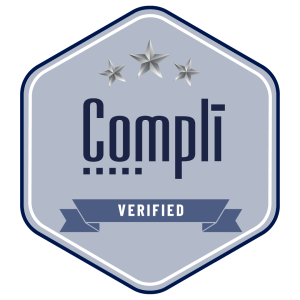 Compli Verified vendor compliance badge